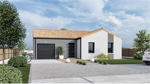 maison neuve à la vente -   17540  ANAIS, surface 77 m2 vente maison neuve - UBI476475656